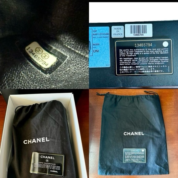 40% OFF! CHANEL Black Camellia-Embossed Lambskin Classic Medium Double Flap Bag - Picture 16 of 16